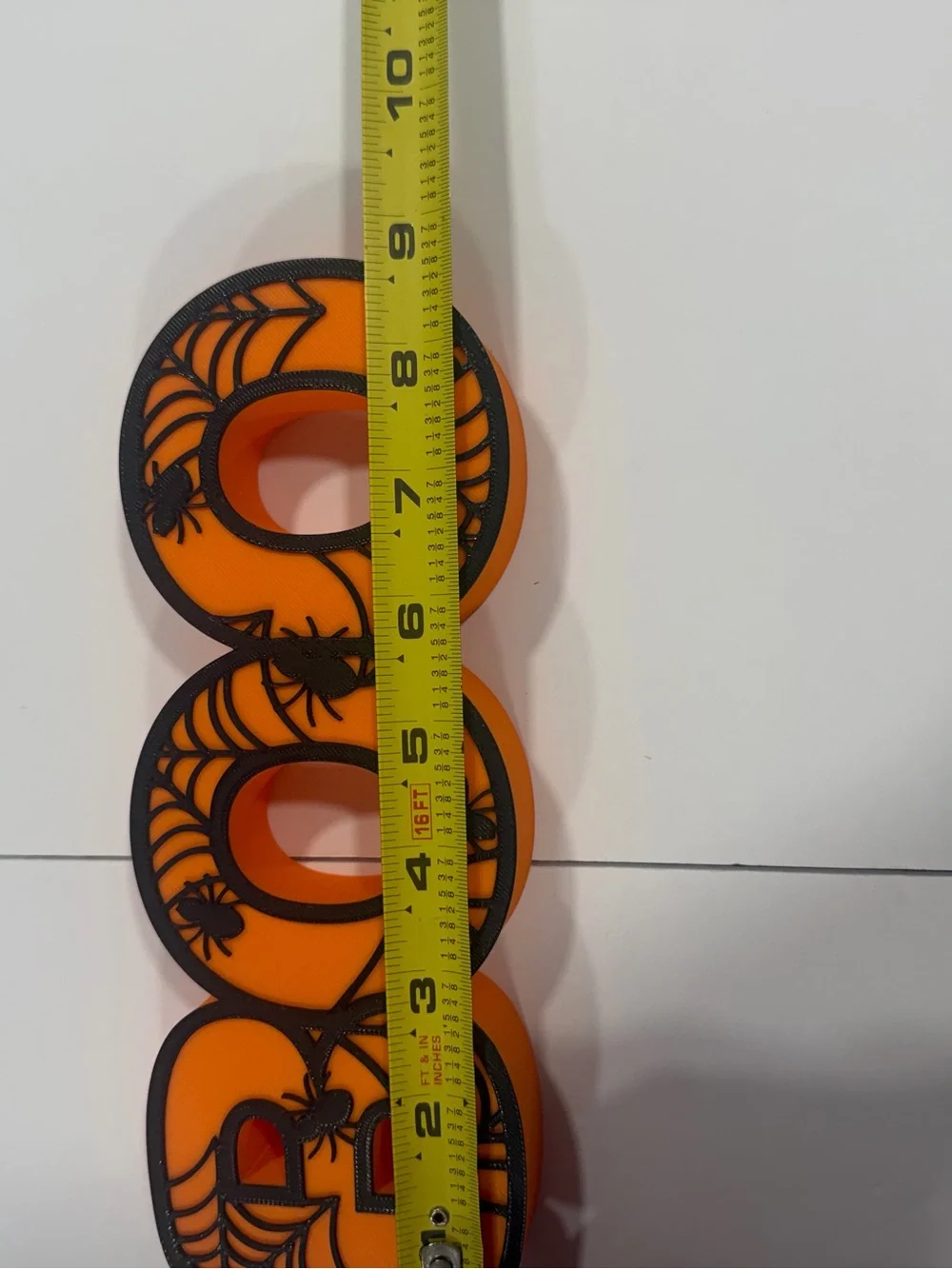 3D Printed bold orange